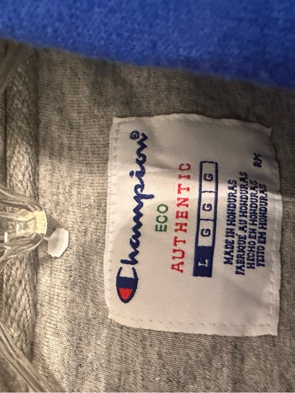 NWT (2) Champion Men's Royal Blue & Navy Zip-Up Hoodies, Large - Picture 8 of 8